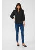 Kaffe Langarm-Bluse KAjollia Regular fit in Black Deep