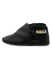 Yalion Leder-Krabbelschuhe in Schwarz