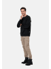 KEY LARGO Sweatshirt 'KLACCEPT' in schwarz