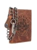 Greenburry Rebel Rider Biker Geldbörse Leder 11 cm brown