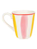 Blond Amsterdam Becher Streifen PY in Rosa - 350 ml