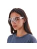 YEAZ SUNSPOT Sport-Sonnenbrille schwarz/transparent in weiß / transparent