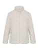 BETTY & CO Plüschjacke mit Stehkragen in cream