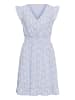Cream Kleid CRAmmeli Feminine in Blue White Stripe w. Flowers