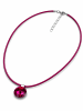 collezione alessandro Kurze Kette " Frankfurt " in pink