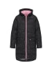 myMo ROCKS Women Coat in BLACK MULTICOLOR
