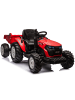 Wisam HC-306 Roter Batterietraktor mit 24-V-Anhänger