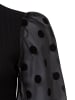 Y.A.S Pullover YASDotme in schwarz - 0001