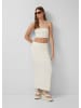QS T-Shirt Bustier in 0808_helles sand