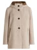 Gil Bret Wolljacke mit Kapuze in Light Sand