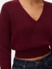 Vero Moda Strickpullover in Zinfandel