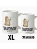 Mr. & Mrs. Panda XL Tasse Bär Seifenblasen mit Spruch in Weiß