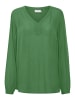KAFFE curve Langarm-Bluse KCami Regular fit in Artichoke Green