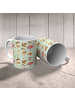 Mr. & Mrs. Panda Tasse Herbst Pilze ohne Spruch in Grün