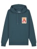 wat? Apparel Sweatshirt Tarot The Coffee in Petrol