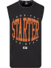STARTER Tank-Tops in acid black washed