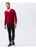 BRAX  V-Pullover für Herren in amarena