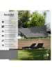 tectake Sonnensegel Sunny umfangreiches Montagematerial, grau