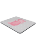 Mr. & Mrs. Panda Mousepad Axolotl Hurra ohne Spruch in Grau Pastell