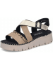 rieker Plateau Sandalen für Damen in beige