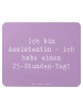 Mr. & Mrs. Panda Mouse Pad Spruch Assistentin Zauber mit Spruch in Lavendeltraum