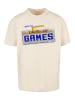 F4NT4STIC Heavy Oversize T-Shirt California Games Plate in sand