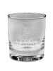 Mr. & Mrs. Panda Whiskey Glas Pinguin Diät mit Spruch in Transparent