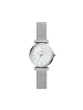 Fossil Armbanduhr Mini Milanaise Silver in Silber