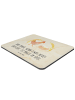 Mr. & Mrs. Panda Mauspad Huhn Stolz mit Spruch in Vintage