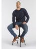 Bruno Banani Rundhalspullover in marine
