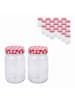relaxdays 25 x Einmachgläser in Transparent - 400 ml