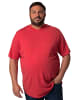 Men Plus Kurzarm T-Shirt in rot