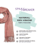 styleBREAKER Schal in Curry