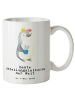 Mr. & Mrs. Panda XL Tasse Pinguin Beste Abteilungsleiterin der W... in Weiß