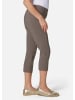 GOLDNER 7/8-Super-Stretch-Schlupfhose Louisa in taupe