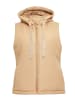 Threadbare Steppweste Shelly Hooded in Beige