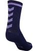 Hummel Hummel Low Socken Elite Indoor Multisport Erwachsene Atmungsaktiv Schnelltrocknend in MARINE/PAISLEY PURPLE