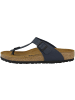 Birkenstock Zehensandale Gizeh Birko-Flor normal in blau