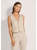 MADELEINE Ärmellose Weste in kiesel