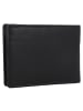 mano Don Leonardo Geldbörse RFID Leder 12 cm schwarz