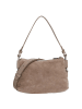 COCCINELLE Rebekka Suede – Schultertasche 23 cm (warm taupe) in warm taupe/warm taupe