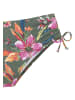 LASCANA Bikini-Hose in oliv bedruckt
