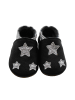Mejale Baby Krabbelschuhe in Sterne Schwarz