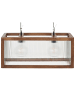 Beliani Pendelleuchten PENNA in Braun - (W) 65 x (H) 151 x (L) 25 cm