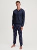 Calida Pyjama in dark sapphire