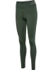 Hummel Hummel Leggings Hmlte Multisport Damen Schnelltrocknend in CLIMBING IVY