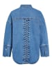 Vila Jeanshemd in Medium Blue Denim