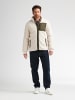 Petrol Industries Sherpa-Fleecejacke ironwood in Weiß