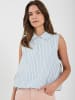Norr Top Alva in Light blue stripe