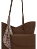 Usha Women 2-In-1 Tote Bag Set in Brown